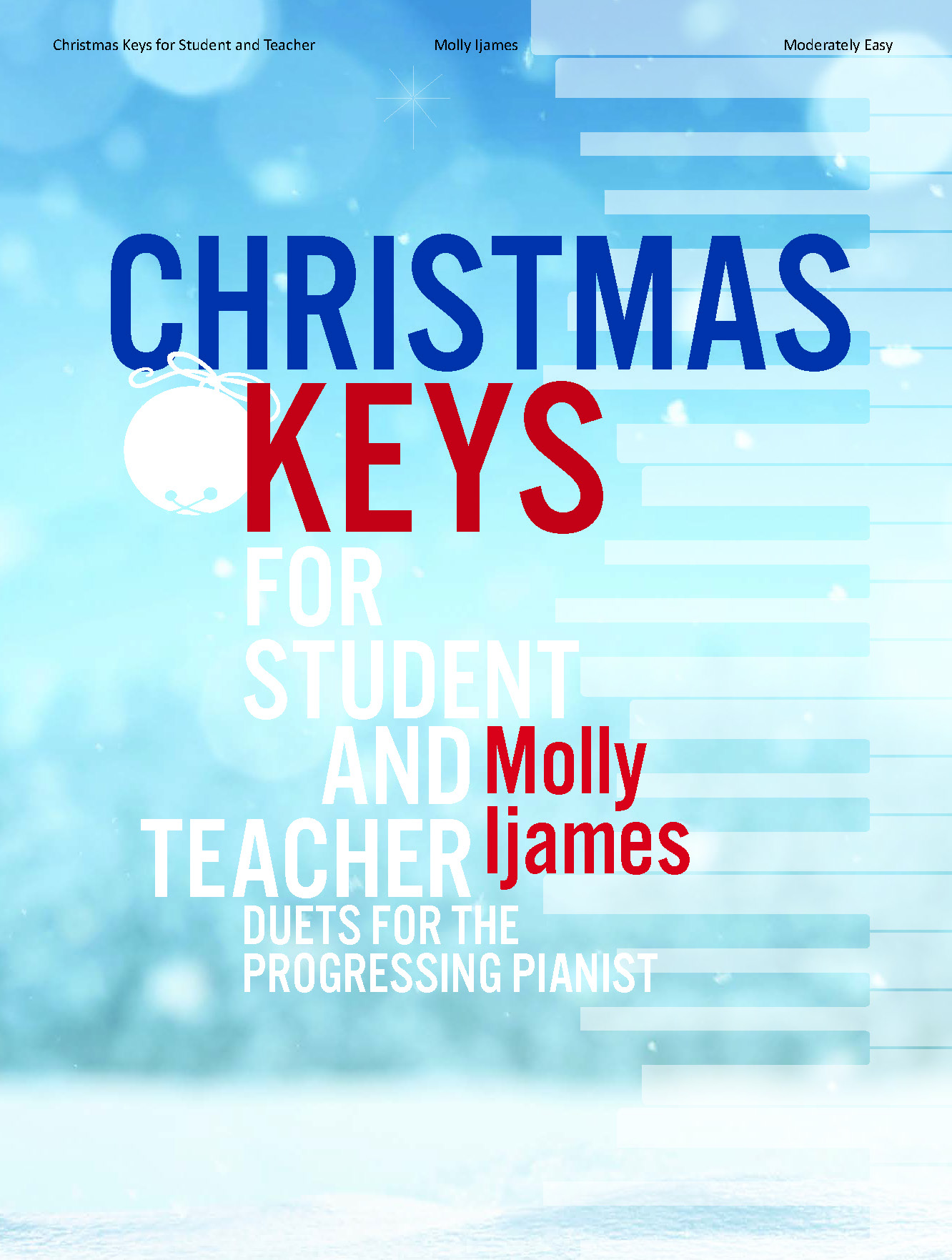 Christmas Keys for Student and Teacher