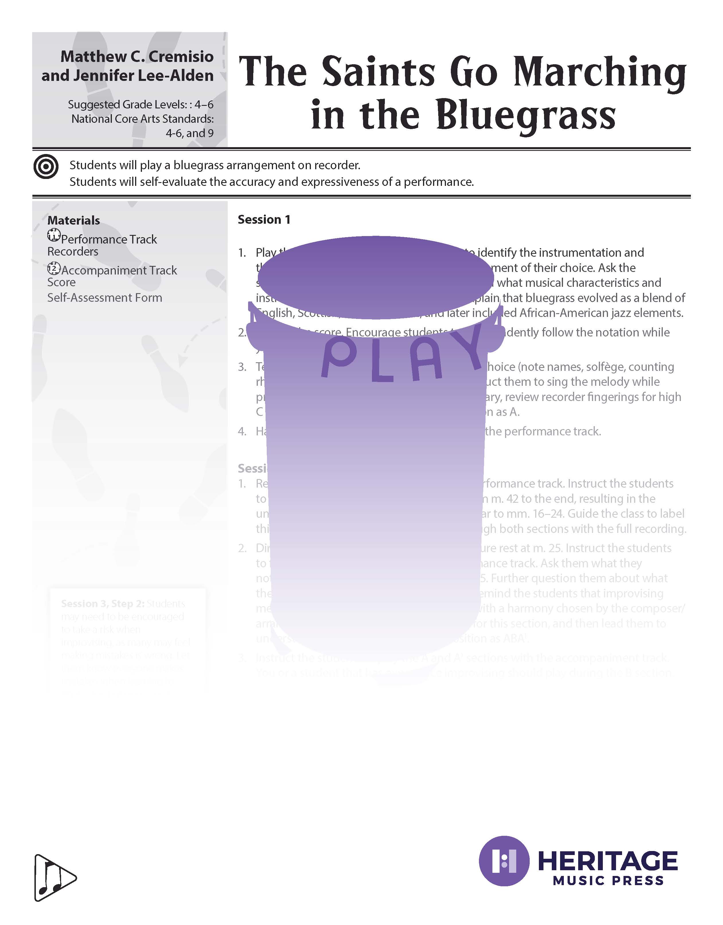 The Saints Go Marching in the Bluegrass